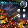 Solar LED Orchid Lights landscape Lamp Outdoor Waterproof Lawn Lamp for Villa Aisle Corridor Garden Holiday Christmas Decoration 4