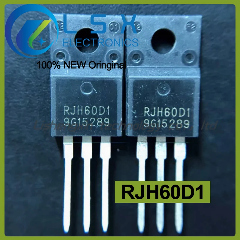 10pcs RJH60D1 TO-220F 600V 10A Новый и оригинальный