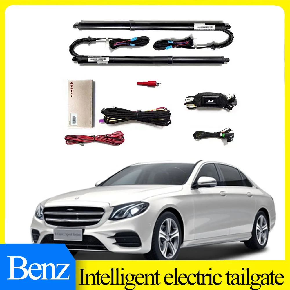 

Задний ящик для Benz E-class W213 2017-2020 Power, электрический датчик удара ног, открытие багажника автомобиля, Интеллектуальный подъемник задней двери