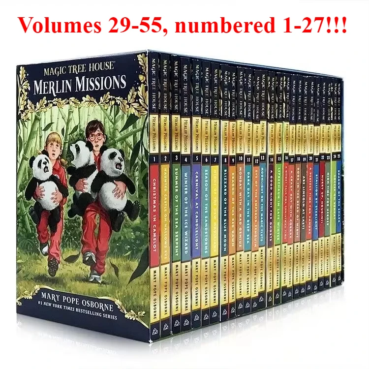 英語 マジックツリーハウス シーズン1 ・2 （55冊） 英語版 マジック ツリー ハウス 1-28 巻および 29-55 巻 英語