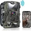 Outdoor WiFi Trail Camera Bluetooth 4K 36MP Game Camera 940NM Night Vision Motion Activated Waterproof Hunting Wildlife Cam 1