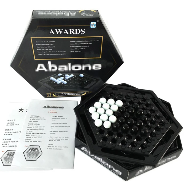 

Настольные игры Abalone, семейная настольная игра для детей, интеллектуальное развитие