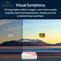 HOMATICS Box R 4K Plus TV Box AndroidTV 14 Netflix Google Certified Amlogic S905X4 4G32G Support DTS Dolby Audio AV1 Wifi6 BT5.0 - Image 5