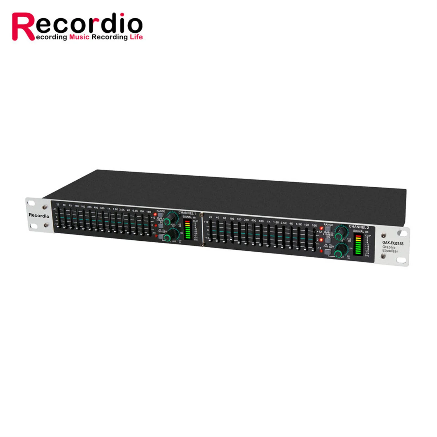 Equalizador Gráfico do Poder Processador de Som Audio de Digitas Gx-eq215s Ativo Equilibrado Dual 15 Band o Mais Novo o - Image 4