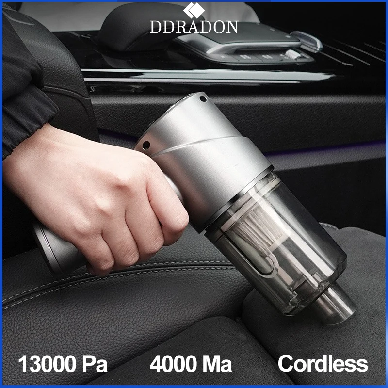 

13000Pa Cordless Brushless Car Vacuum Cleaner Handheld Auto Wireless Mini Portable Vacuum Cleaner For Car Home Pet Cleaning