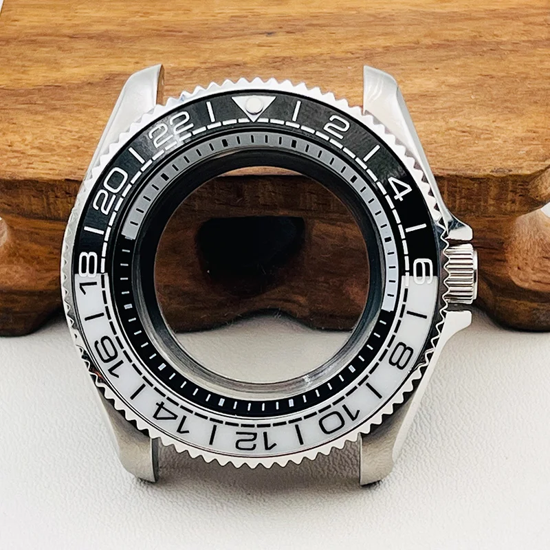42mm SKX007 Watch Case NH35 Cases Fit for NH34 NH35 NH36 4R Movement Sapphire Crystal Glass Mod Seiko SKX007 SRPD Watch Case