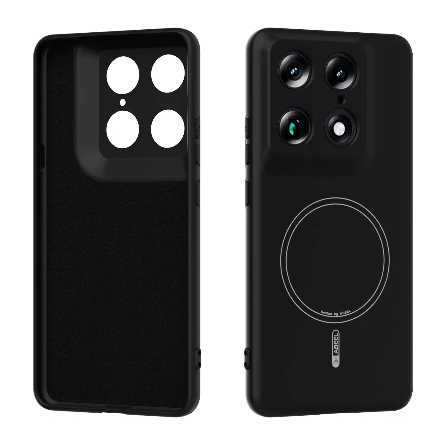 Luxury Liquid Silicone Back Cover Case - Premium Quality and Wireless Charging Support