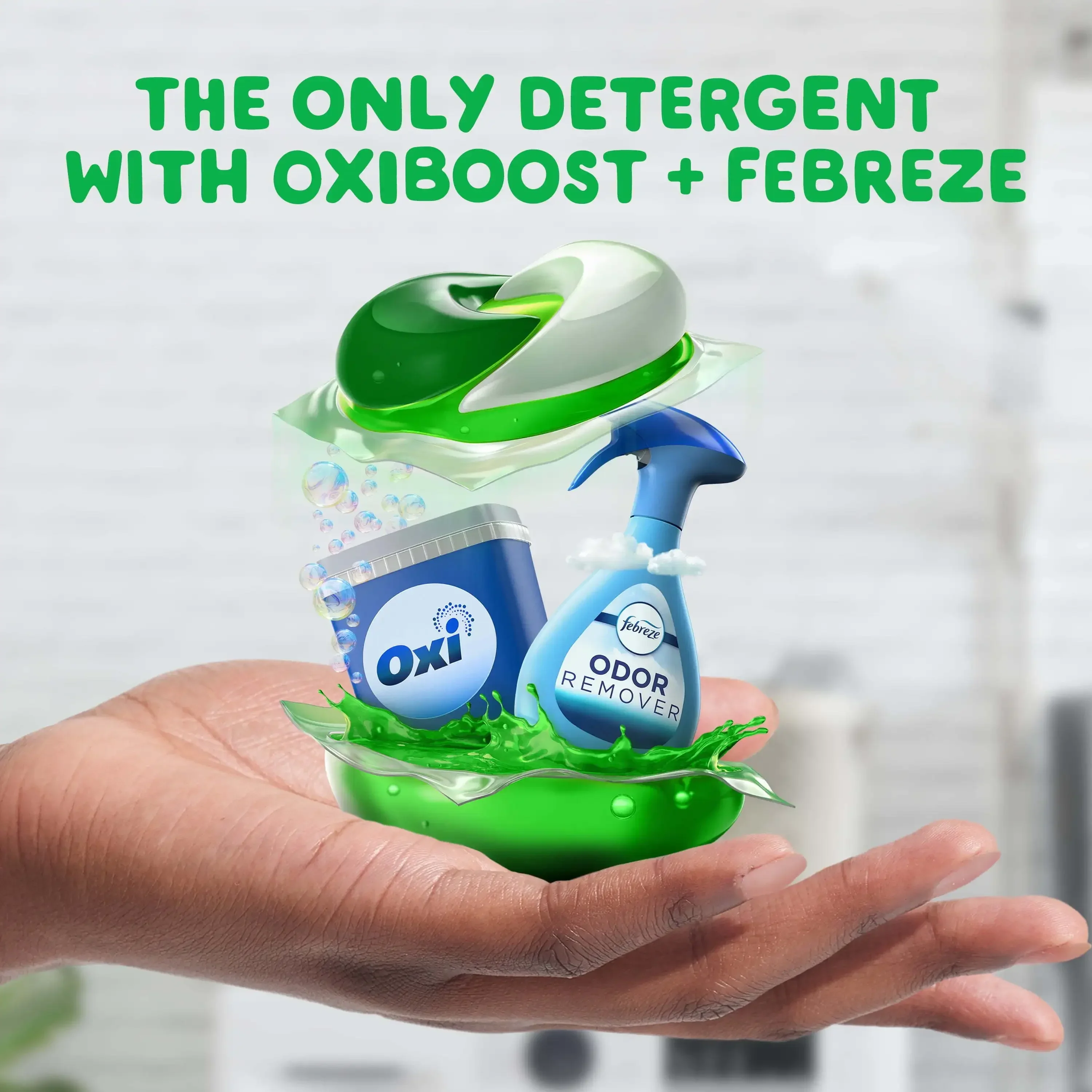 Flings Odor Defense Laundry Detergent Pacs Super Fresh Blast Scent 112 Count Suitable for All Kinds of Washing Machines Smell