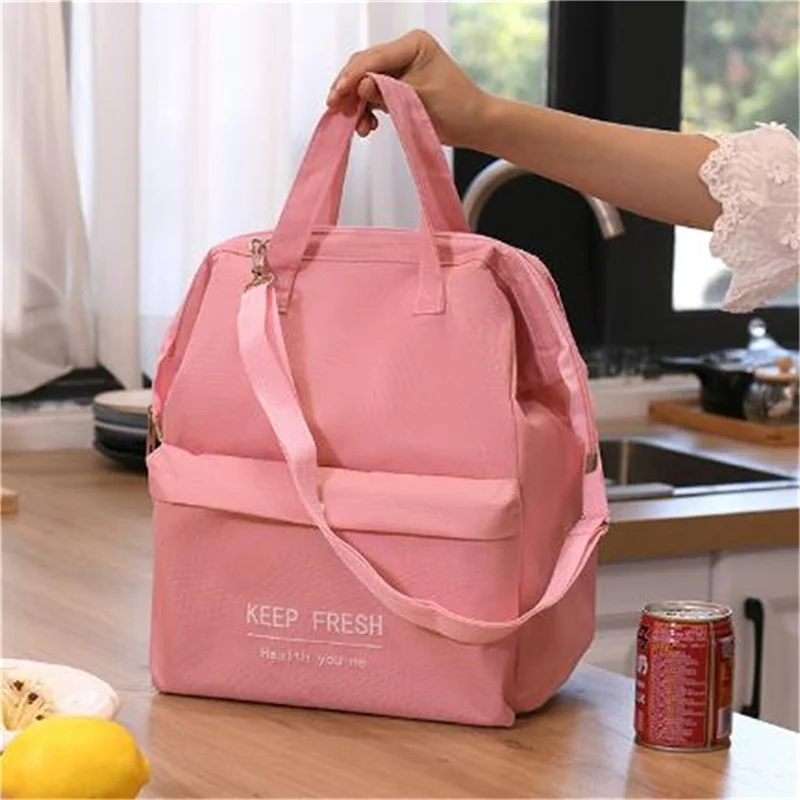 

Large Capacity Lunch Bag Women Waterproof Insulated Shoulder Crossbody Bags For Lunch Box Picnic Portable Fresh Cooler Bags 2023