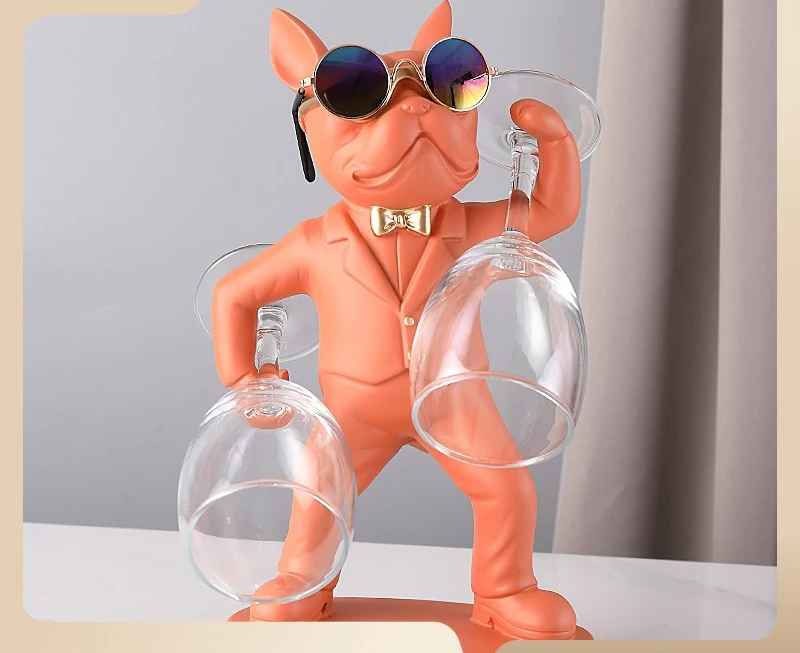 

Jarre Aero Bull Wine Rack Decoration Modern Light Luxury Wine Cabinet Decoration High-End Creative