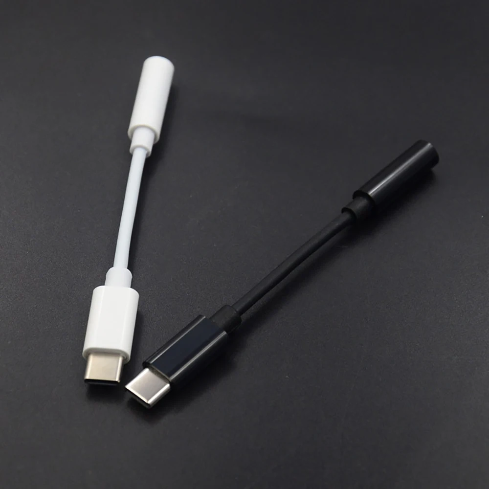 USB Type C to Female Headphone Jack Adapter USB C to