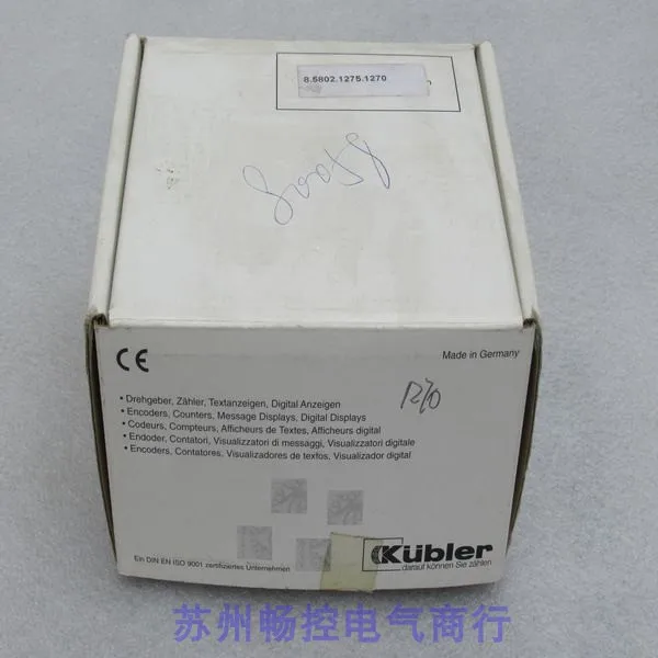 

* Spot Sale * 8.5802.1275.1270, A New Kubler Encoder From Germany, Is In Stock.