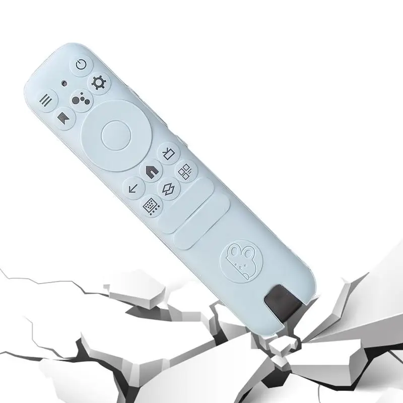 

Remote Silicone Case Protective Cover Holder Skin For TCL RC902N FMR1 Remote Full Coverage Remote Cover Holder Skin Protector