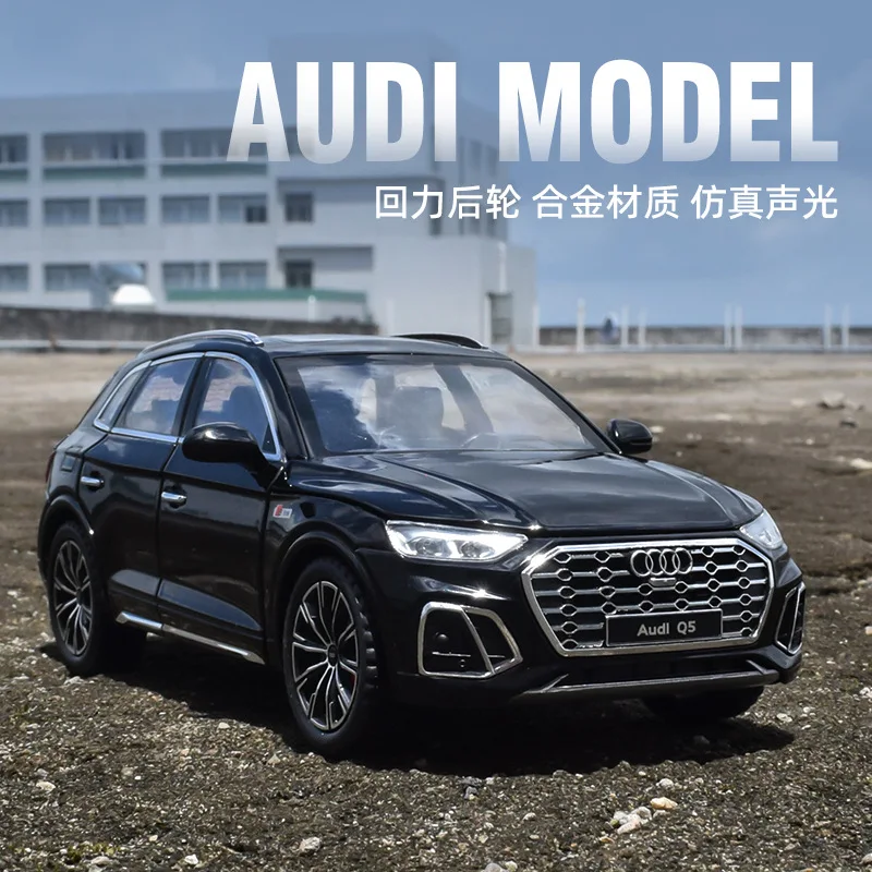 

1:24 AUDI Q5 SUV Alloy Car Model Diecast & Toy Vehicles Metal Car Model Simulation Sound and Light Collection Kids Toy Gift A467