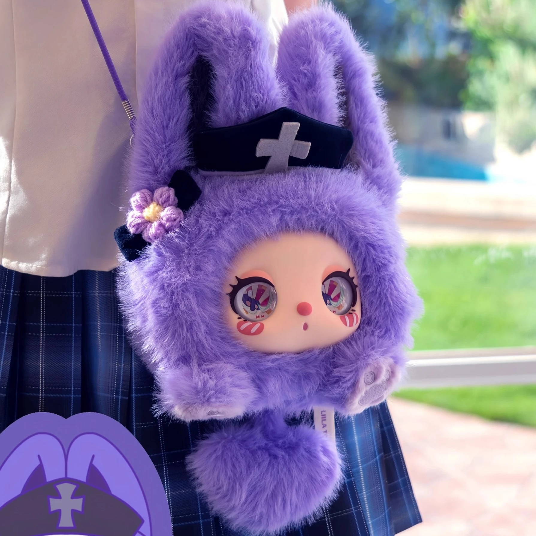 Liila 600% マシュマロバニーバッグシリーズブラインドボックス