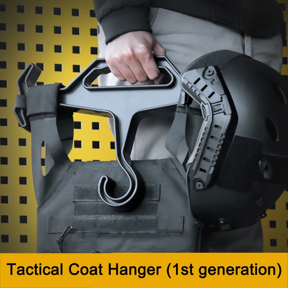 Tactical Vests Hanger Heavy Duty Body Armor Coat Hanger Multipurpose Strong Carry Holder Survival Equipment Organizer
