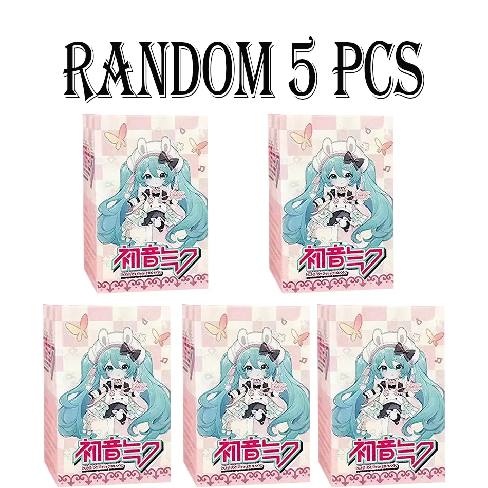 Hatsune Miku Q Edition Series Handmade Blind Box Toys - Set of 6, Perfect for Birthday, Halloween, and Christmas Gifts