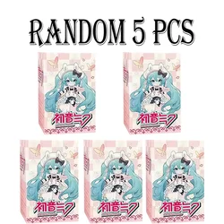 Hatsune Miku Q Edition Series Handmade Blind Box Toys - Set of 6, Perfect for Birthday, Halloween, and Christmas Gifts (Random 5 pcs)