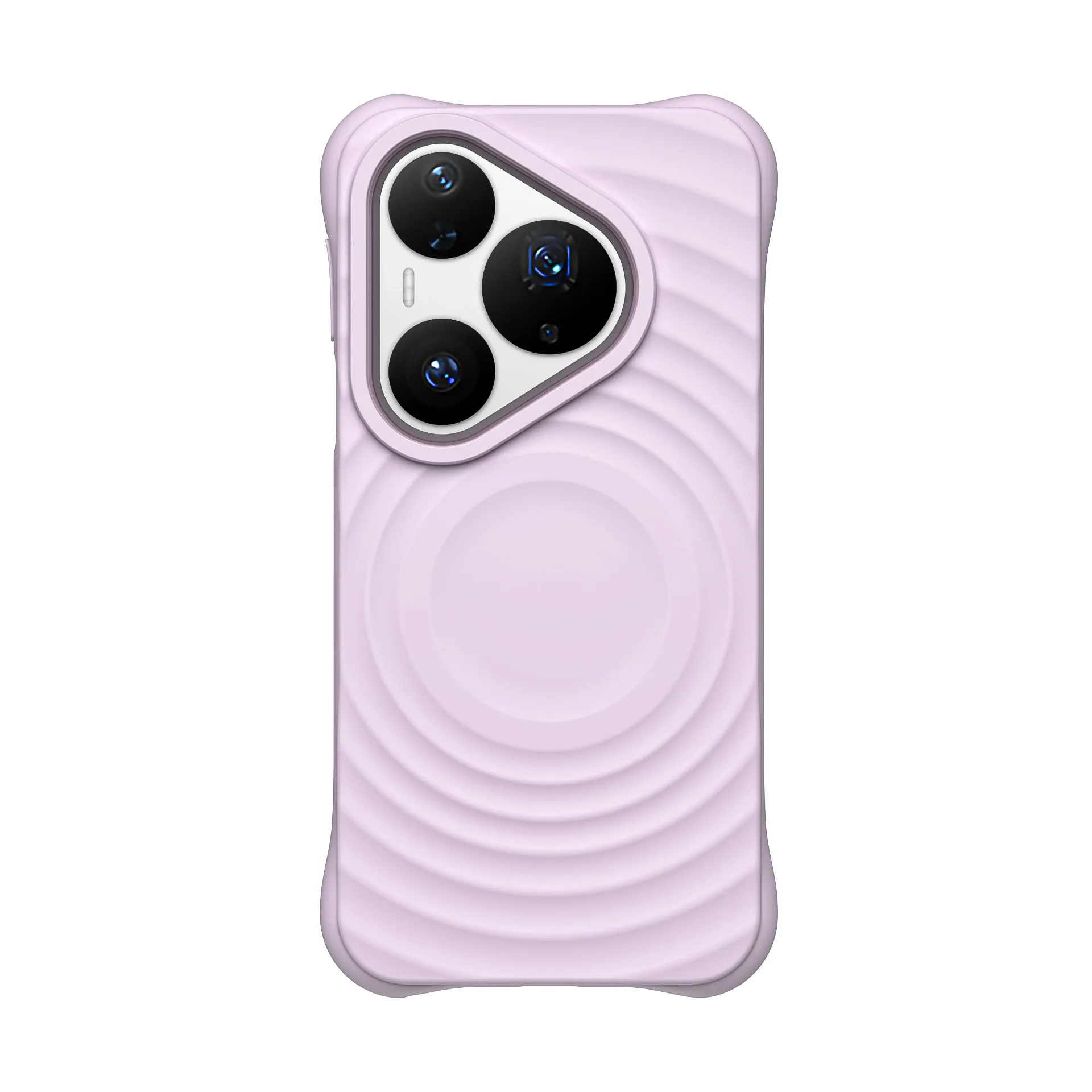 Ultra Wave Texture Silicone Phone Case - Soft Shockproof Protective Back Cover
