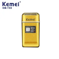 Waterproof Ipx6 Rechargeable Men Shaving Machine Kemei KM-TX8 Professional Electric Foil Shaver For Bald And Beard 1