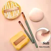 Air Cushion Cosmetic Puff Set With Storage Box Makeup Cotton Candy Sponge Soft Leather Clip Wet Dry Use Makeup Tools 4