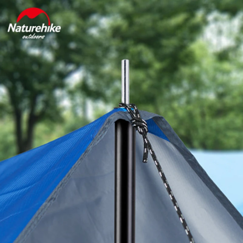 Outdoor Camping Sunshade Accessories Tent Awning Canopy Poles Bracket Fittings Thickening Pole 2m 2.2m 2.4m 2pcs camping tent pole