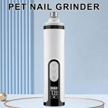 Electric Dog Nail Grinder Rechargeable Pet Nail Grinder Quiet Dog Nail Trimmer Suitable for Small Middle Large Dogs and Cats 5
