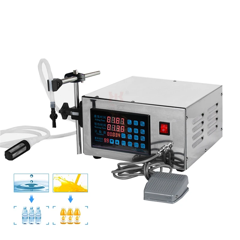 

Digital Control Pump Liquid Filling Machine Perfume Vial filler Water Juice Oil Bottle Filler Electric Liquids Filling Machine