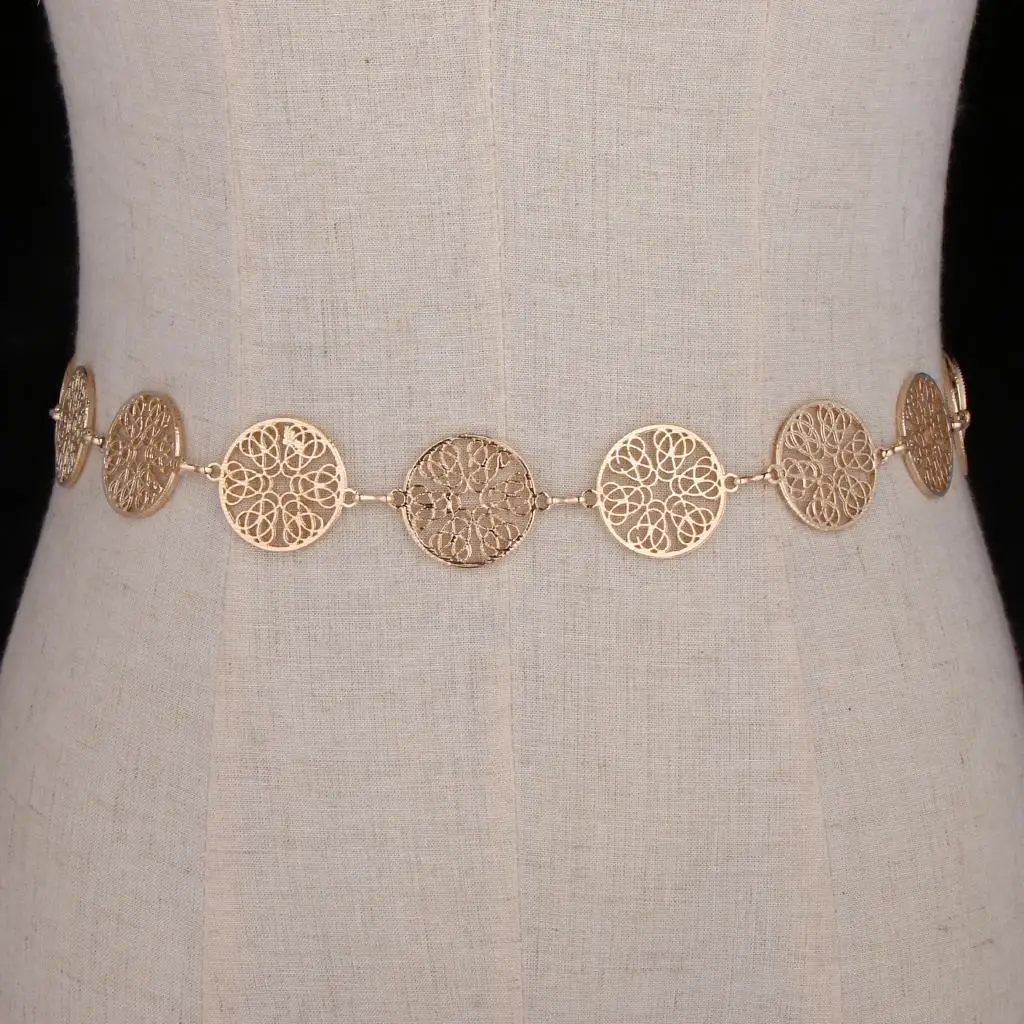 

Women's Adjustable Metal Waist Waist Waistband Party Jewelry