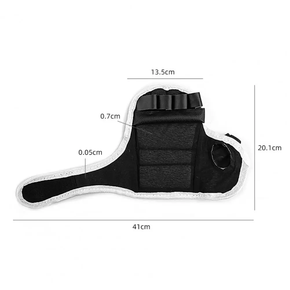 1 Pair Boxing Gloves Breathable Fighting Punching Gloves Shock Absorbing Hand Wrist Faux Leather Kickboxing