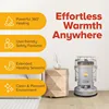 Kero World KW-24G Indoor Kerosene Heater, Large, Gray 2