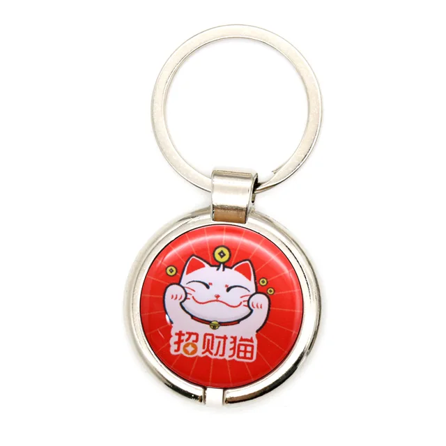 UID S50 1K 13.56Mhz Changeable Writable Keyfob RFID Comic Pattern Waterproof Keychain Badge Token Tag Access Control Card 1Pcs 2
