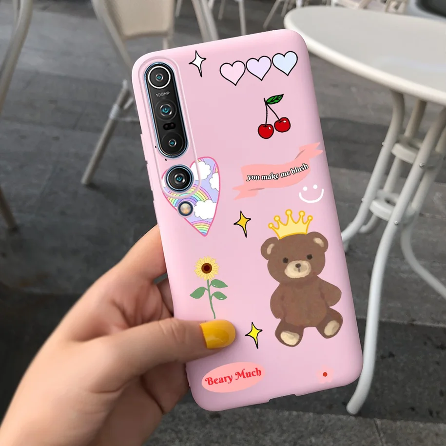 Stylish Flower Girls Slim Soft Silicone Phone Case Cover