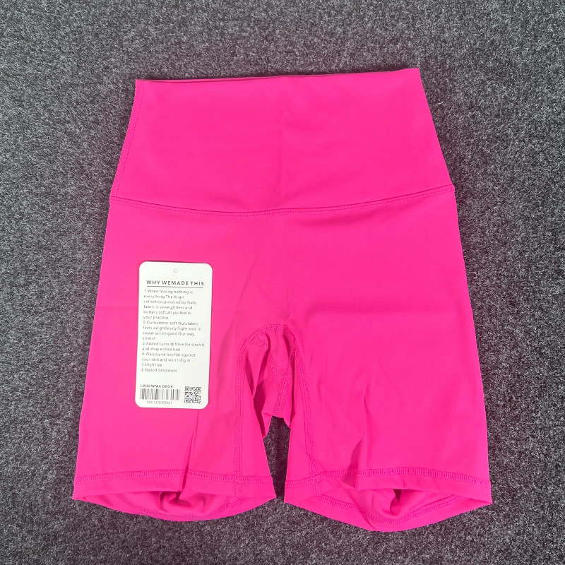 Sports yoga shorts, high waisted, breathable, quick drying, running, cycling, hip lifting, high-quality women's yoga shorts