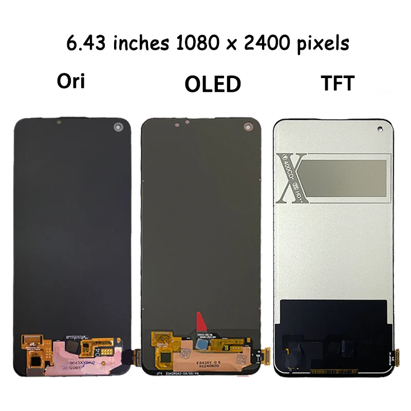 Écran LCD Pour Oppo Reno 8 Lite 5G CPH2343 LCD Écran Tactile Digitizer
