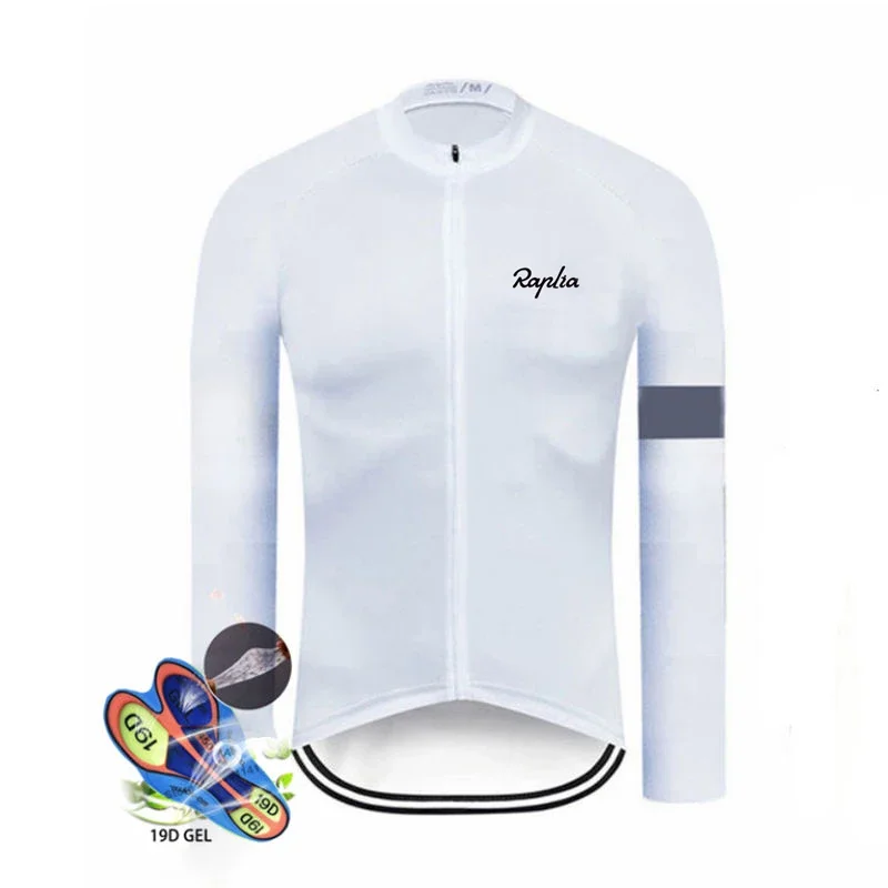thumbnail image 1 of 2025 Ropa de ciclismo Raplia Team Ciclismo Jersey de manga larga Verano Bicicleta de carretera Maillot Ropa Ciclismo Camiseta transpirable para bicicleta, 1 of 5