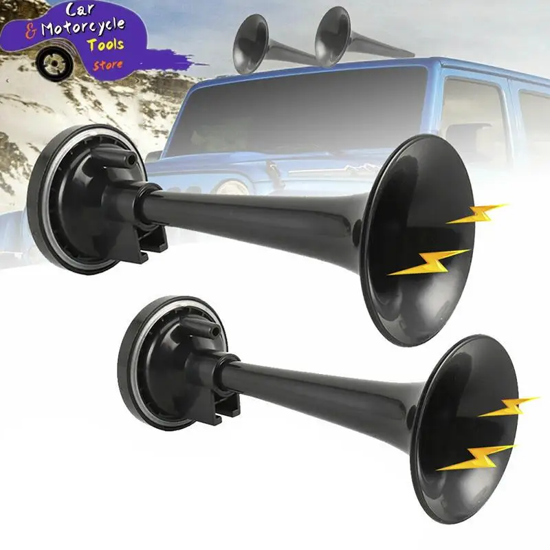 2 Pezzi Vendita Calda Super Loud One Tromba Air Horn Super Loud One Tube Speaker Per Auto Veicolo Camion Treno Barca
