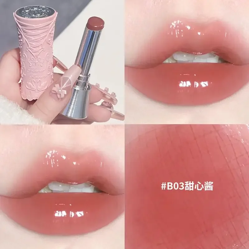 Flower Knows Pink Swan Ballet Mirror Watery Lipstick - 3 Colors 3.5g
