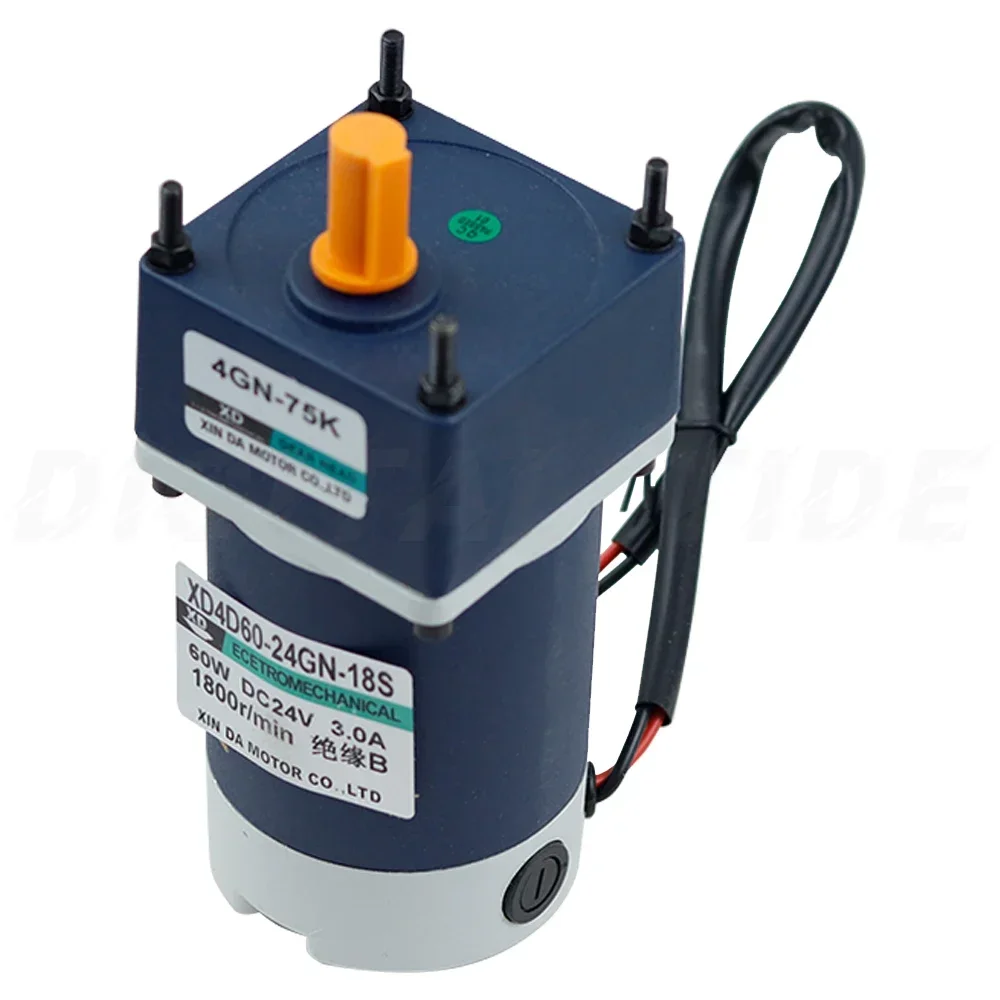 FTVOGUE DC 12V Motor Eléctrico Reductor CW/CCW Motor Sinfín de Alto Par Reversible y Reversible 5/6/20/40/62 RPM(5RPM