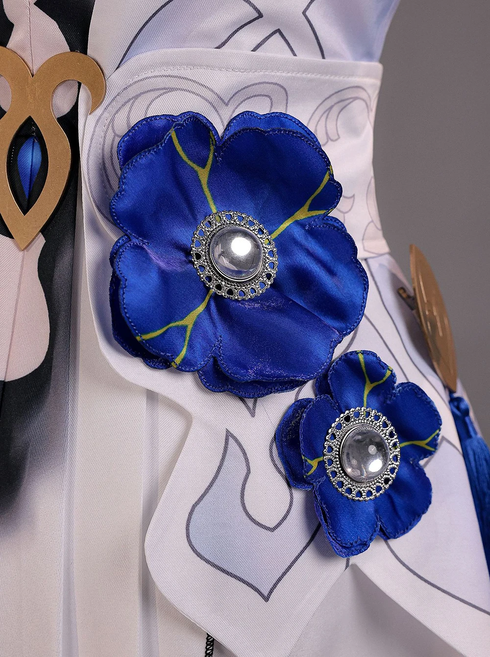 Floral Women's Dress for Masquerade and Carnival Events