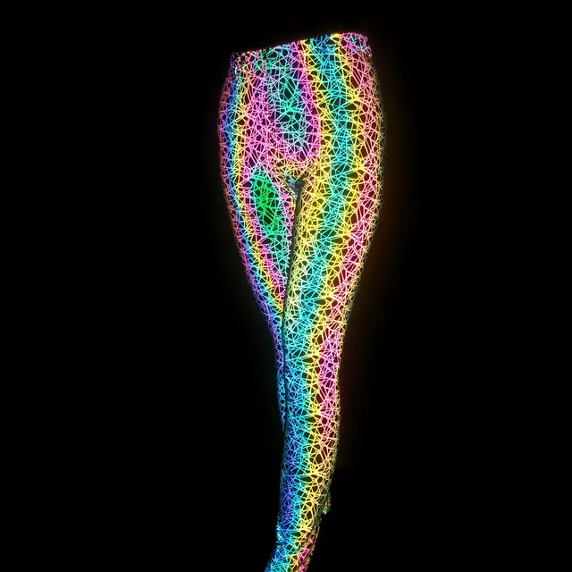 Holographic Reflective Leggings 35