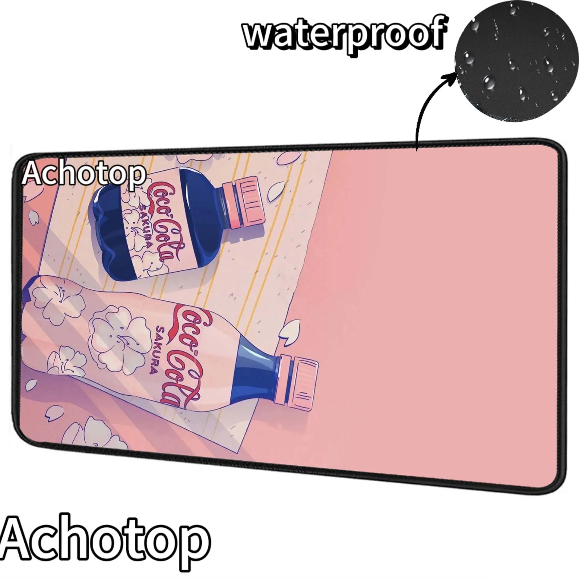 

Waterproof Kawaii Ikon Large Gaming Mousepad Anti-slip Gamer Speed Keyboard Pads Laptop Carpet Large Mouse Pad For Gamer Rug
