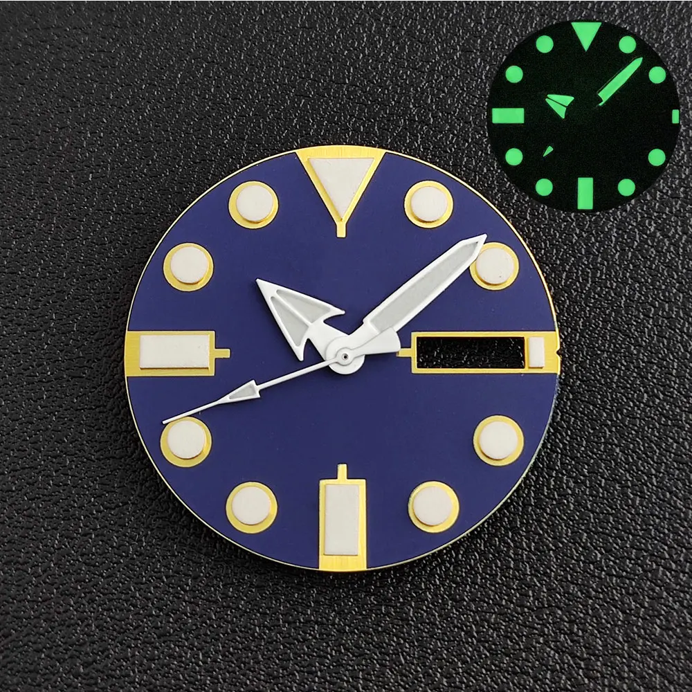 Stainless Steel Men's 44mm Watch Case with Dial