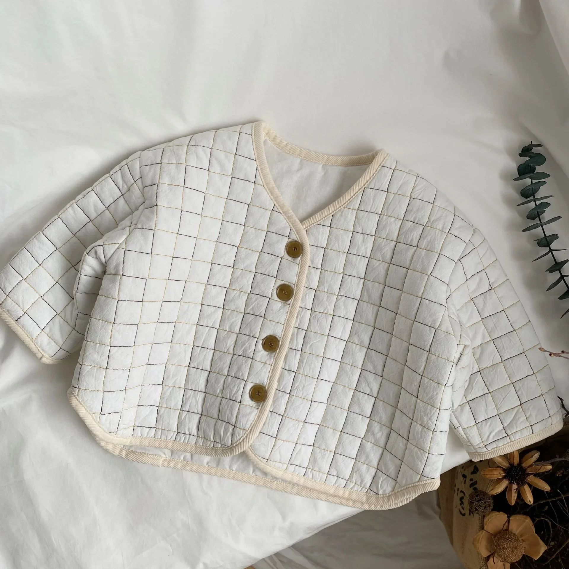 Kids Coats New Wadded Jackets Warm Fashion Korean Casual Baggy Simple Style