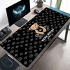 French Popular Bear large size cool mouse pad 900x400 non-slip esports learn desk mat game player mouse pad desktop accessories 1