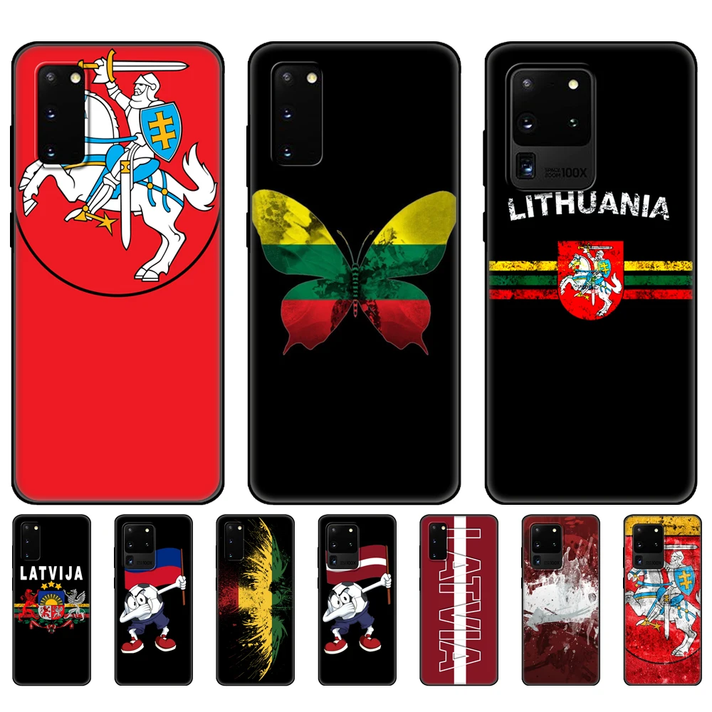 Custodia In Tpu Nero Per Samsung Galaxy S20 /S20 Plus/S20 Ultra/S20 + /S20Fe Cover Posteriore Lettonia