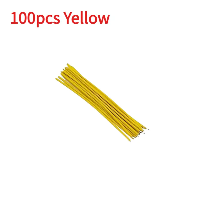 100/120pcs Tin-Plated Electronic Wires Breadboard PCB Jumper Wire 24AWG / 26AWG 6Color Red Blue Green White Yellow Black Diy Kit - Image 10