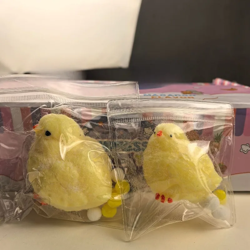 Chubby Sensory Chicken Squishy - Food-Grade Silicone Stress Relief Toy for Adults, Ultra-Soft Creamy Slime Texture with Lifelike