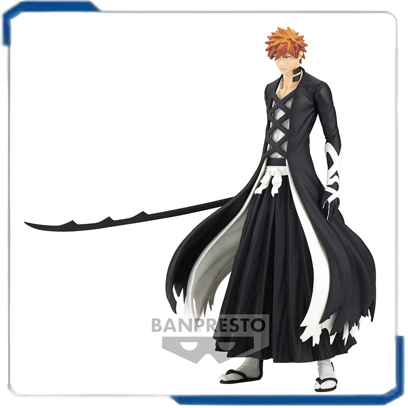 

Bandai BLEACH Ichigo Kurosaki SOLID AND SOULS Japanese Anime PVC Action Figure Desktop Decoration In Stock
