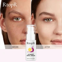 Vitamin C Snail Essence Anti-aging Anti-wrinkle Shrink Pores Whitening  Moisturizing Essence Oil Control Face Essence Skin Care 1